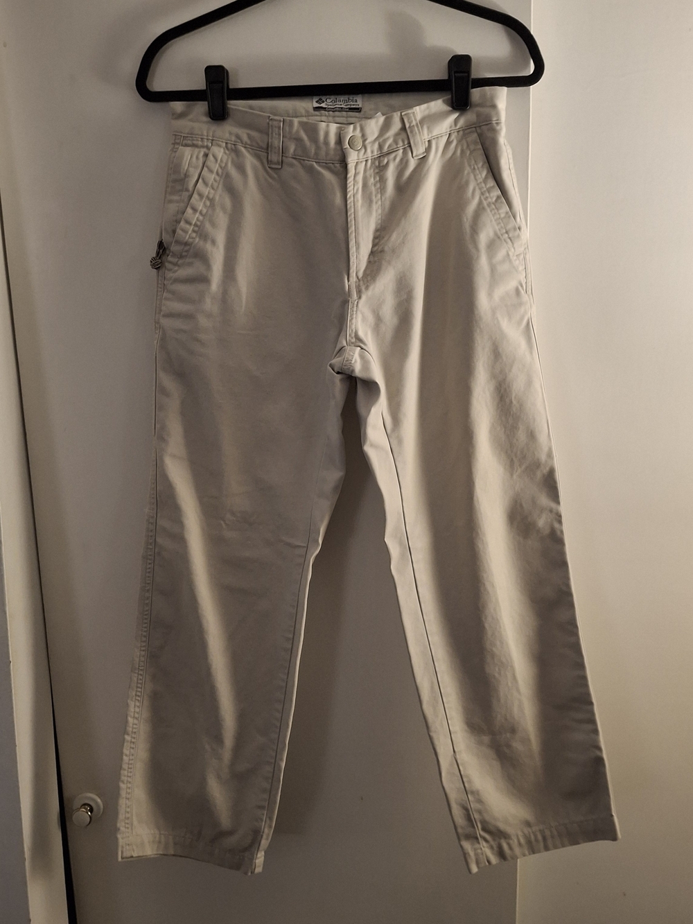 Columbia Women's Beige Chino Pants - Classic Fit